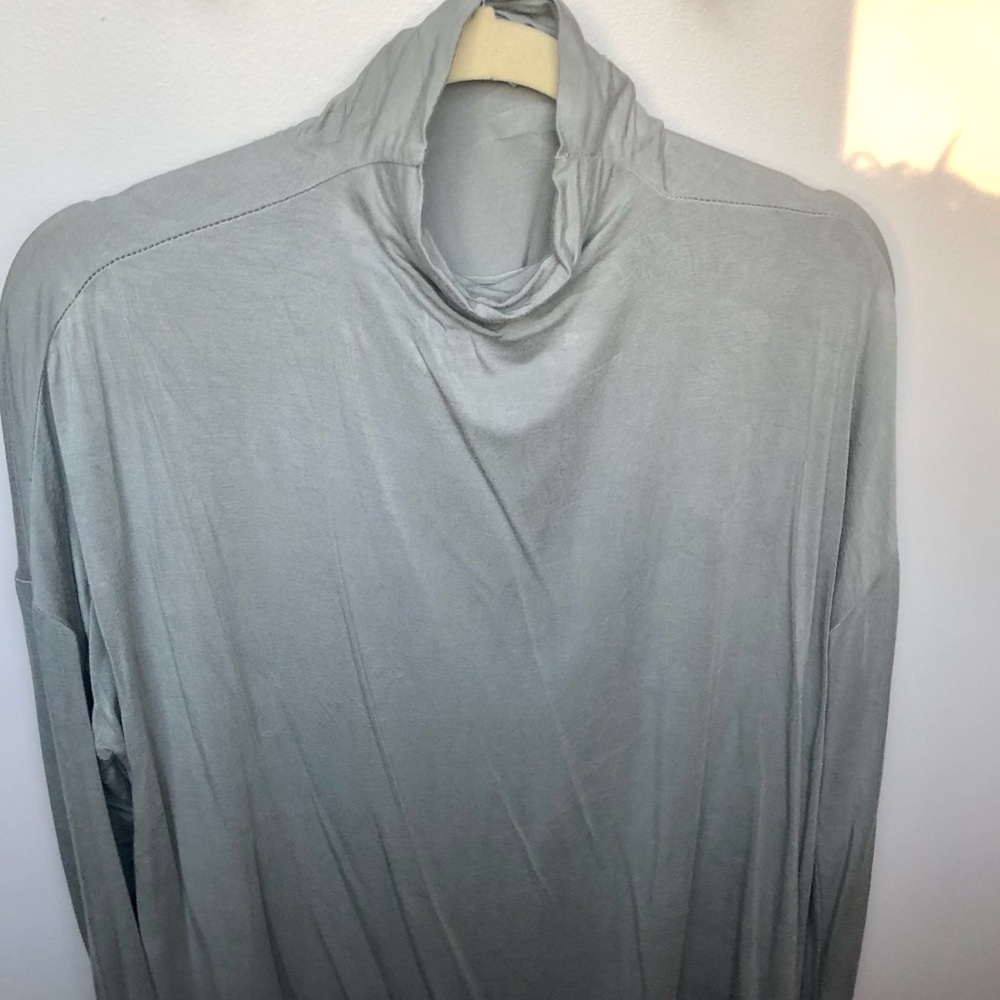 Light Green Cowl/Turtle Neck